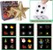 Christmas Tree Topper Star Lighted with 6 Projection Modes( Gold)